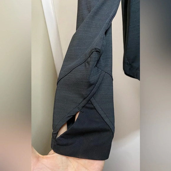 NWT 90 Degree by Reflex Running Pullover Hoodie Charcoal Size Small - Picture 4 of 7